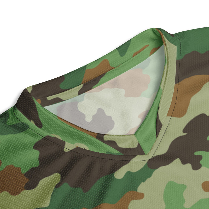 Oak Leaf Serbian Woodland CAMO Unisex Sports Jersey