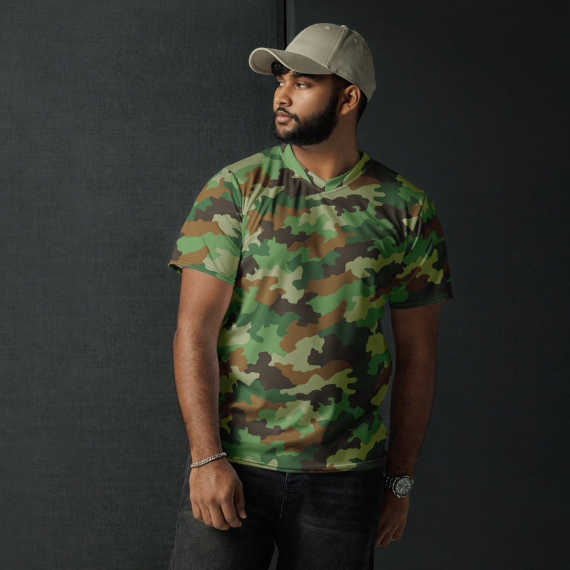 Oak Leaf Serbian Woodland CAMO Unisex Sports Jersey