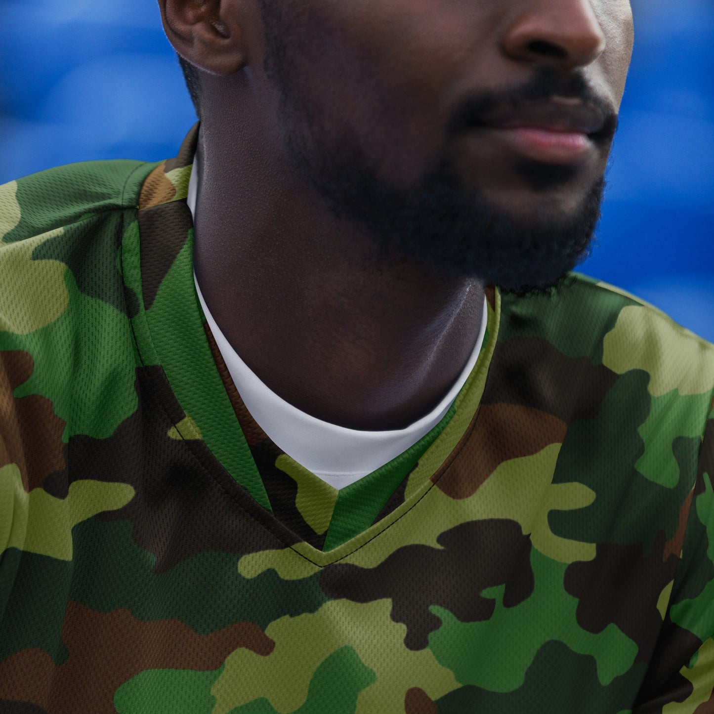 Serbian Oak Leaf Woodland CAMO unisex sports jersey - Sports Jerseys