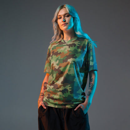 Serbian Oak Leaf Woodland CAMO unisex sports jersey - Sports Jerseys