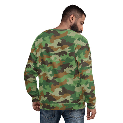 Serbian Oak Leaf Woodland CAMO Unisex Sweatshirt - Sweatshirts