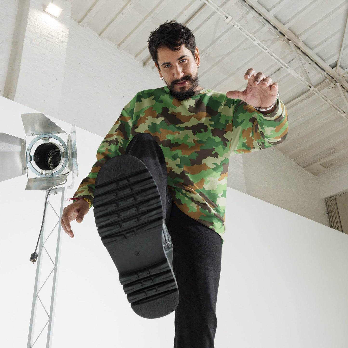 Serbian Oak Leaf Woodland CAMO Unisex Sweatshirt - Sweatshirts