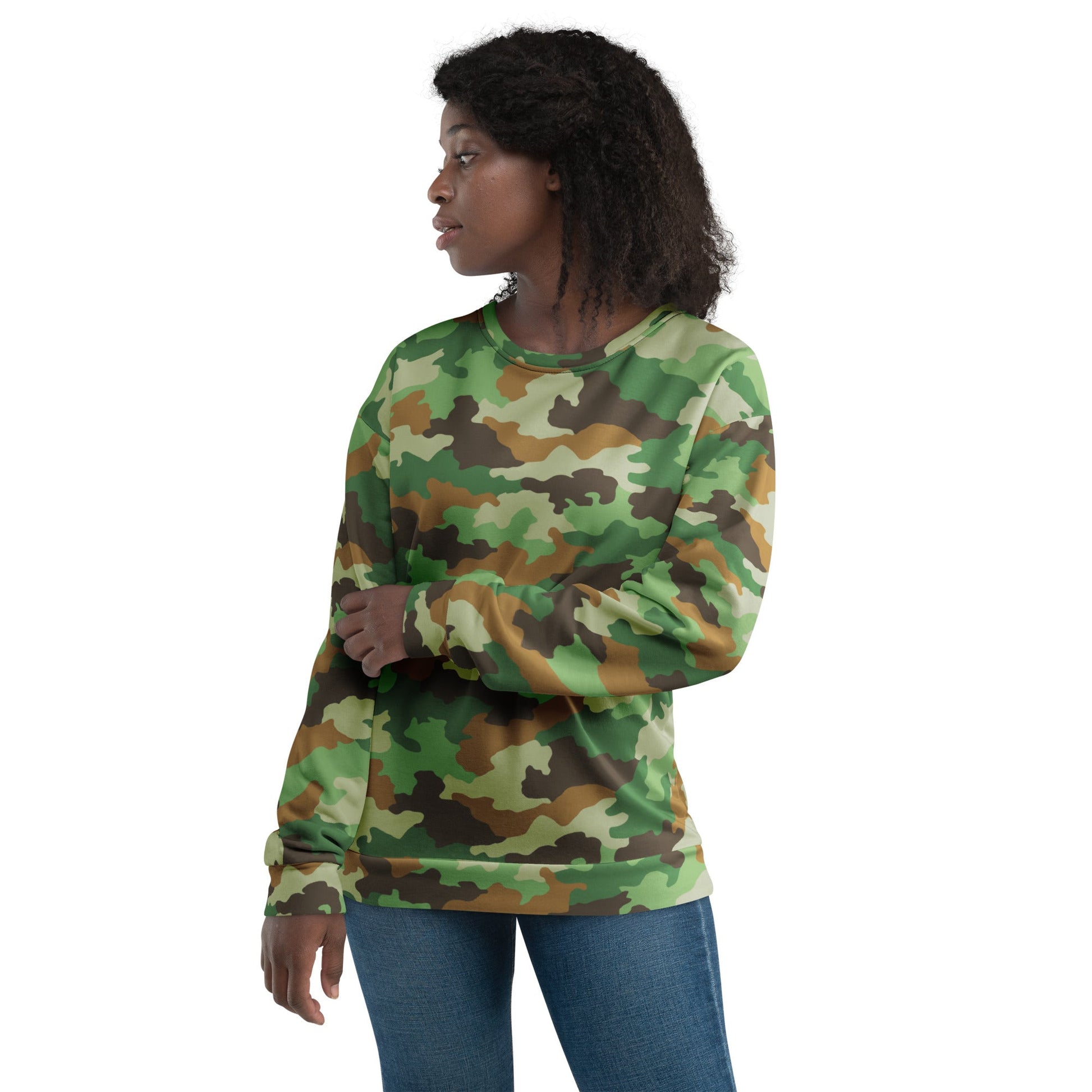 Serbian Oak Leaf Woodland CAMO Unisex Sweatshirt - Sweatshirts