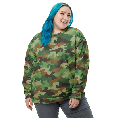 Serbian Oak Leaf Woodland CAMO Unisex Sweatshirt - Sweatshirts