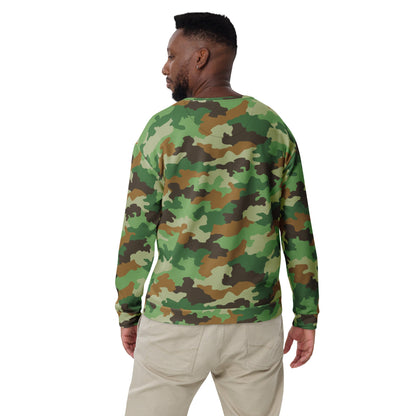 Serbian Oak Leaf Woodland CAMO Unisex Sweatshirt - Sweatshirts