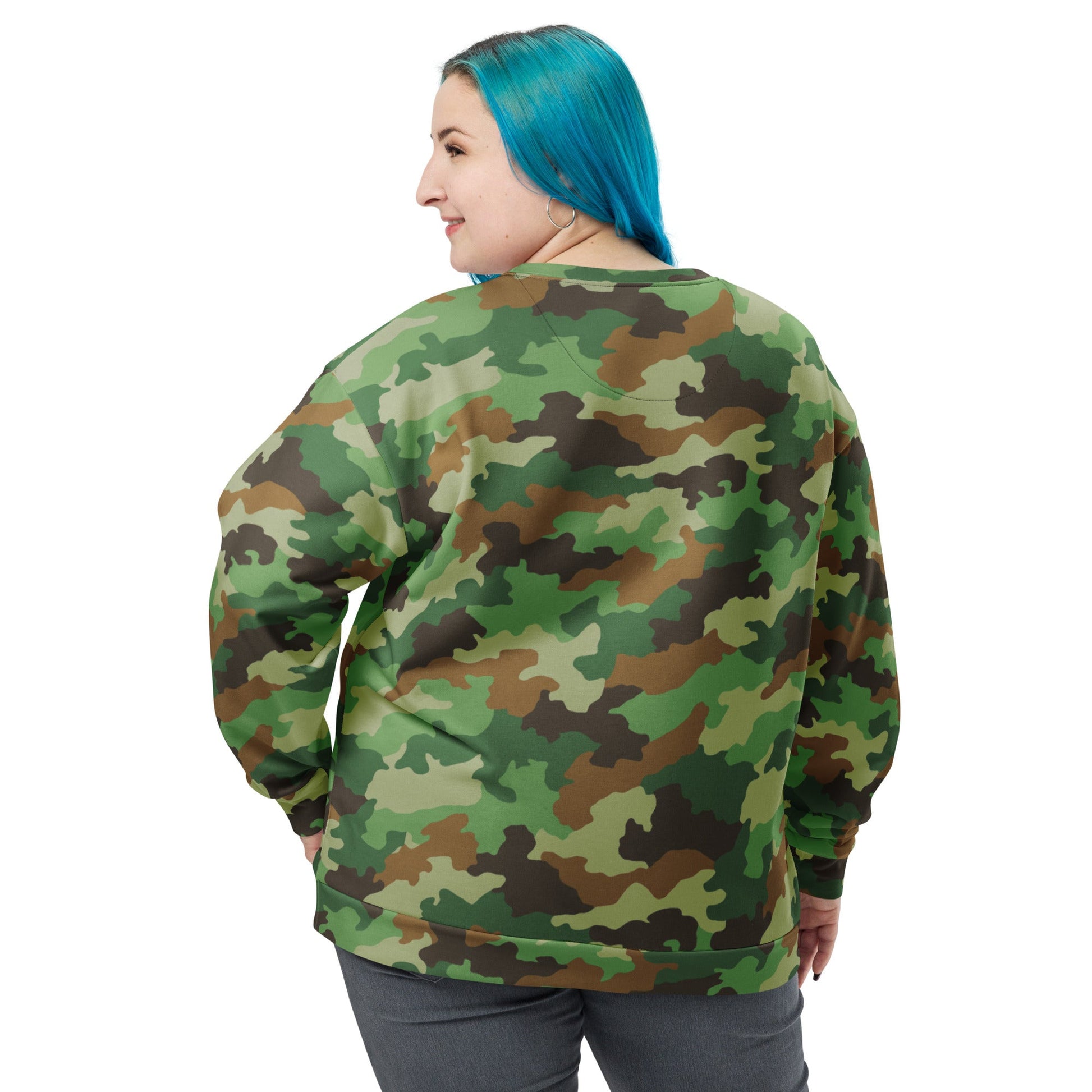 Serbian Oak Leaf Woodland CAMO Unisex Sweatshirt - Sweatshirts