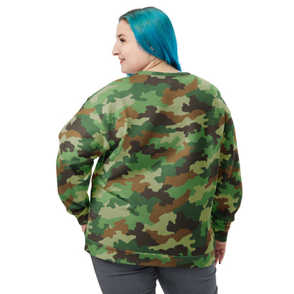 Serbian Oak Leaf Woodland CAMO Unisex Sweatshirt - Sweatshirts