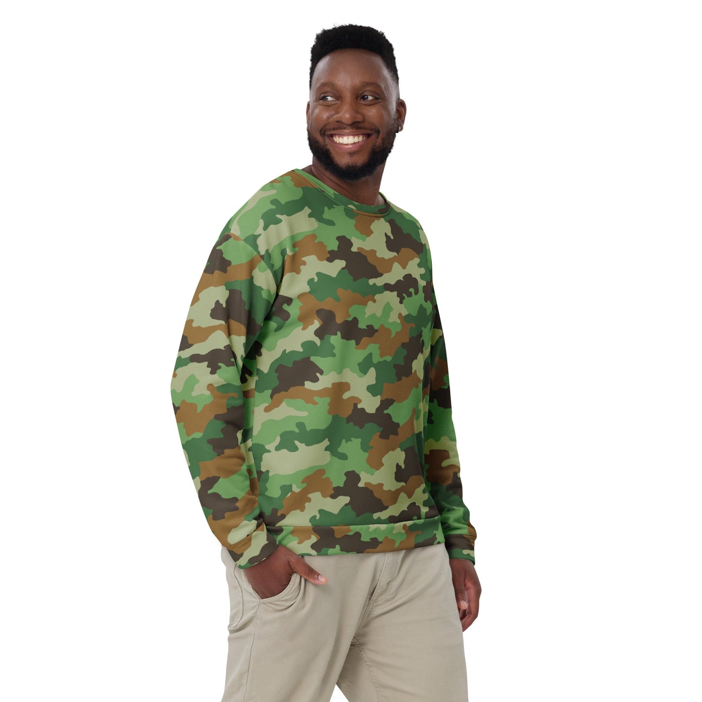 Serbian Oak Leaf Woodland CAMO Unisex Sweatshirt - Sweatshirts