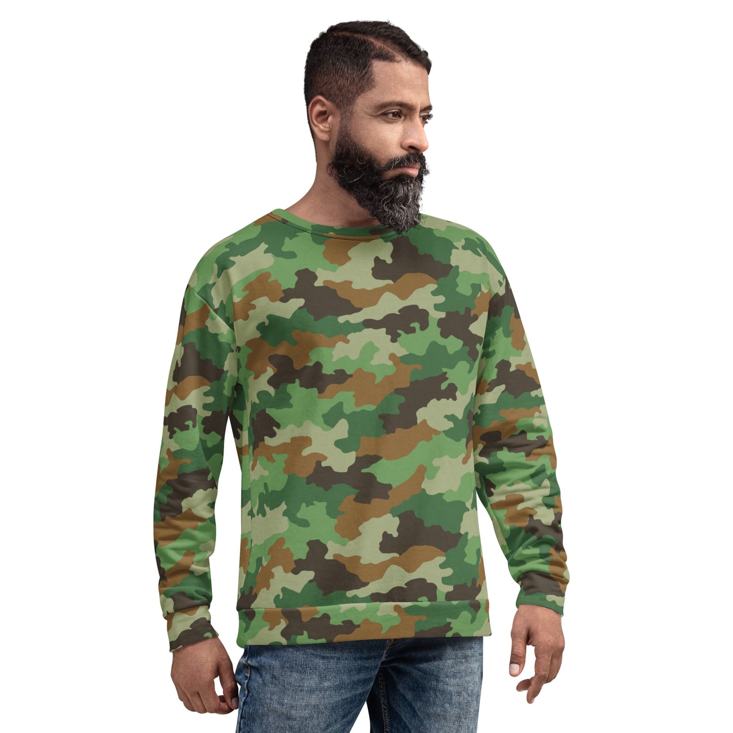 Serbian Oak Leaf Woodland CAMO Unisex Sweatshirt - Sweatshirts