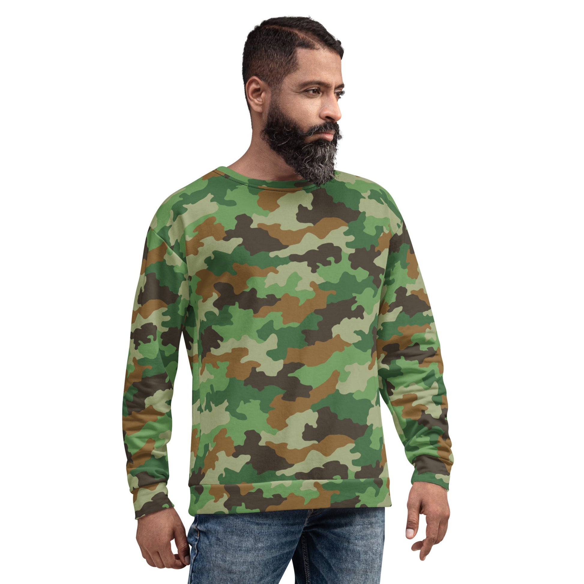 Serbian Oak Leaf Woodland CAMO Unisex Sweatshirt - Sweatshirts