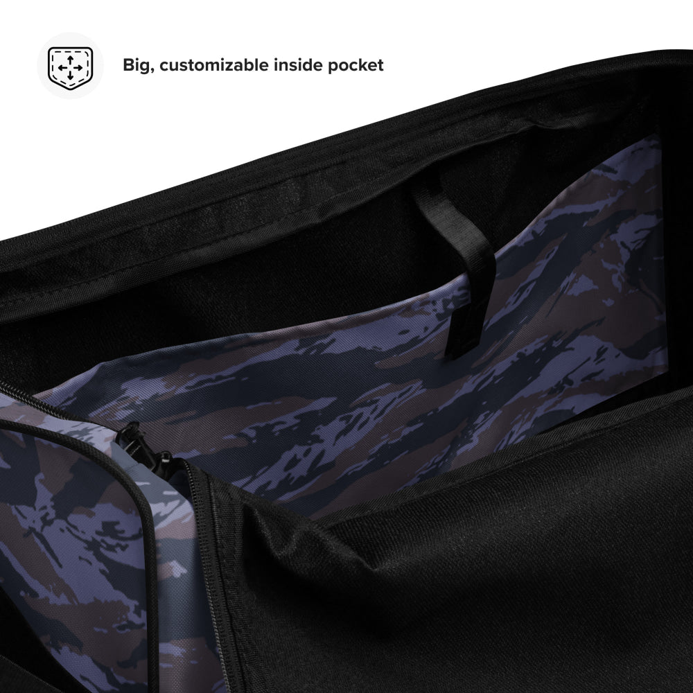 Serbian Tiger Stripe Blue Police CAMO Duffle bag - Bag