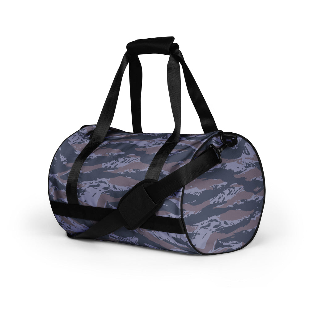 Serbian Tiger Stripe Blue Police CAMO gym bag - Gym Bag