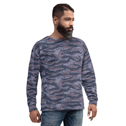 Serbian Tiger Stripe Blue Police CAMO Unisex Sweatshirt