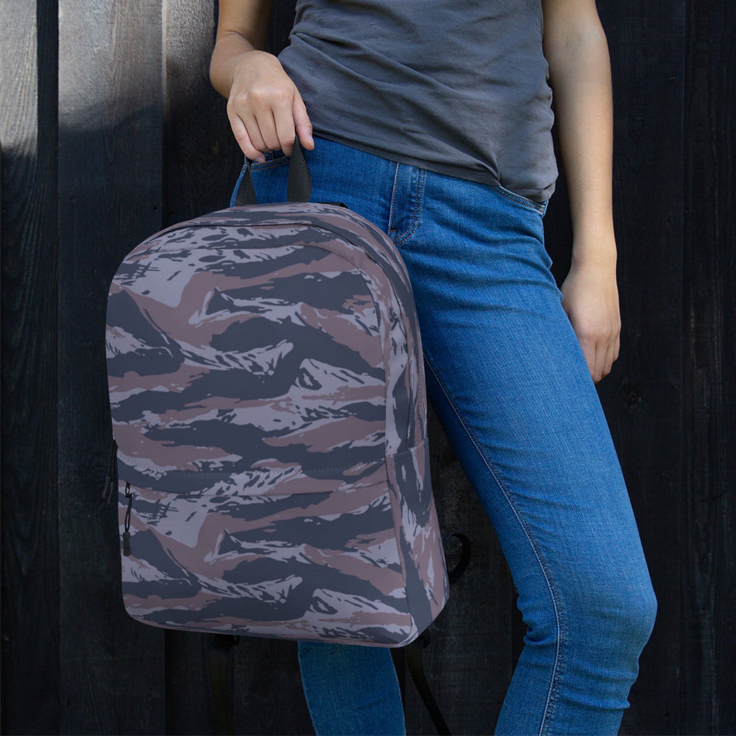 Serbian Tiger Stripe Police CAMO Backpack