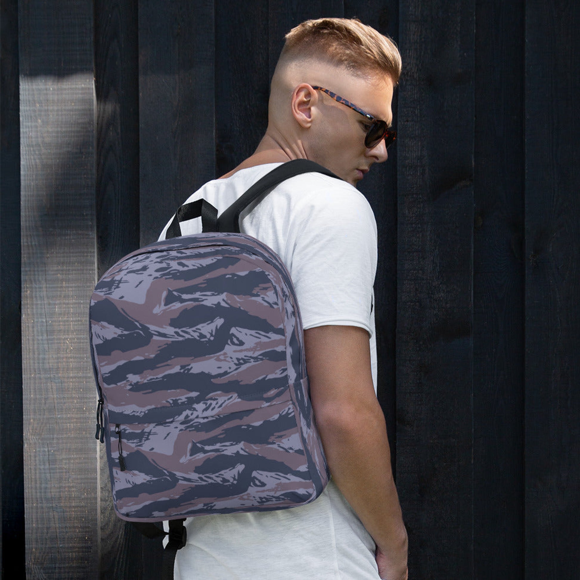 Serbian Tiger Stripe Police CAMO Backpack