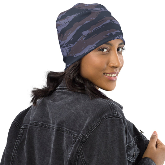 Serbian Tiger Stripe Police CAMO Beanie