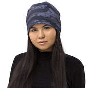 Tiger Stripe Balkan Blue CAMO Beanie - Head