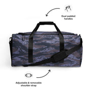 Tiger Stripe Balkan Blue CAMO Duffle Bag