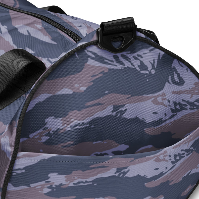 Tiger Stripe Balkan Blue CAMO Gym Bag
