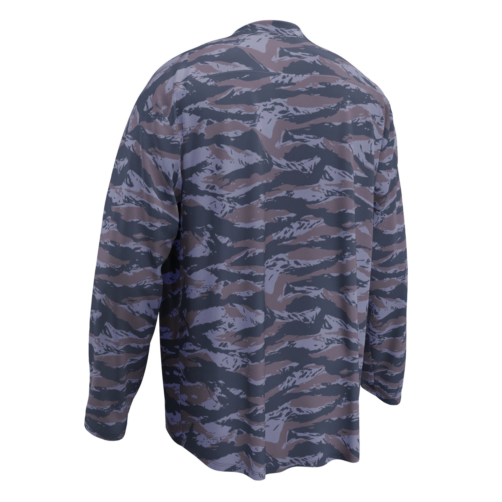 Serbian Tiger Stripe Police CAMO Unisex Hockey Fan Jersey