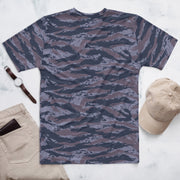 Tiger Stripe Balkan Blue CAMO Mens T-Shirt