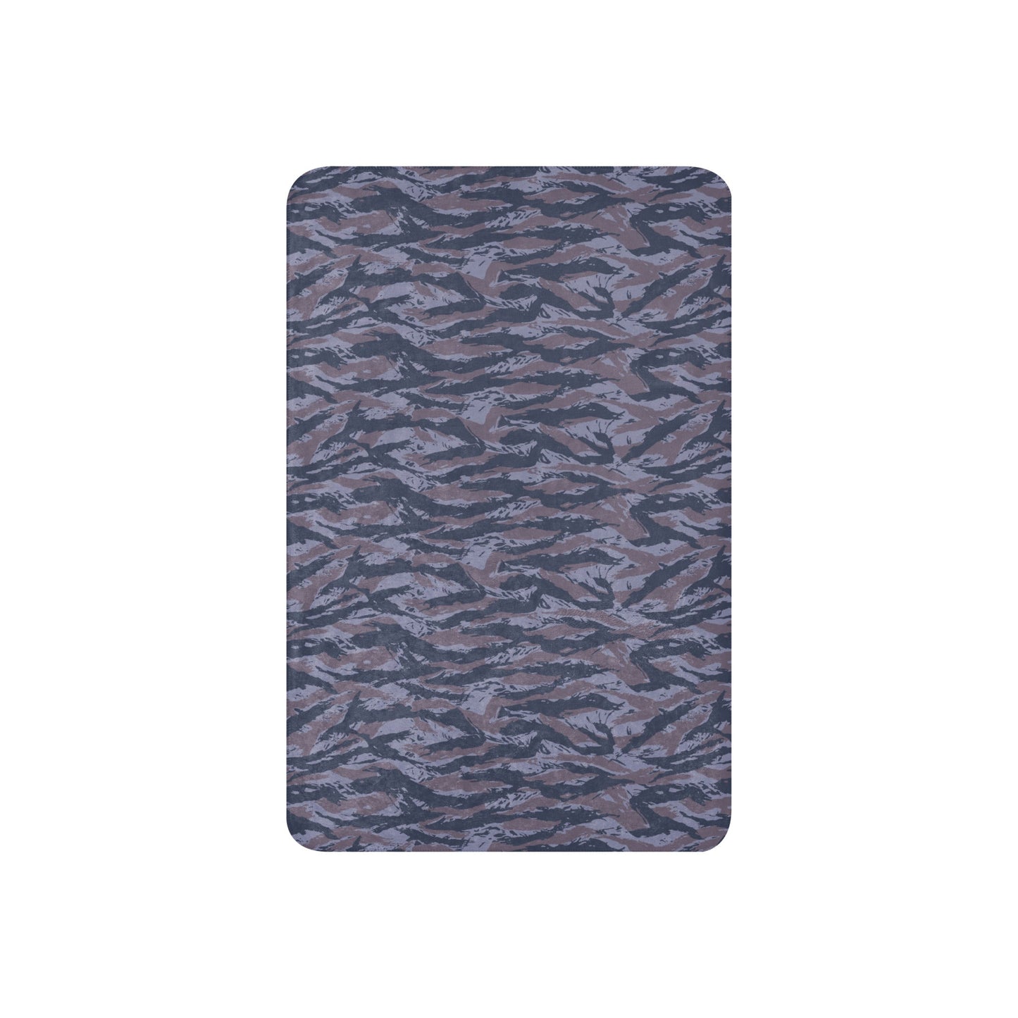 Serbian Tiger Stripe Police CAMO Sherpa blanket - Blanket