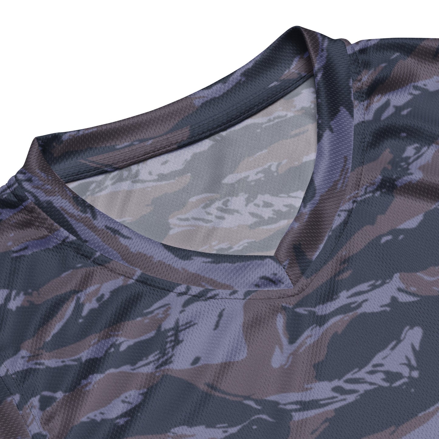 Serbian Tiger Stripe Police CAMO Unisex Basketball Jersey