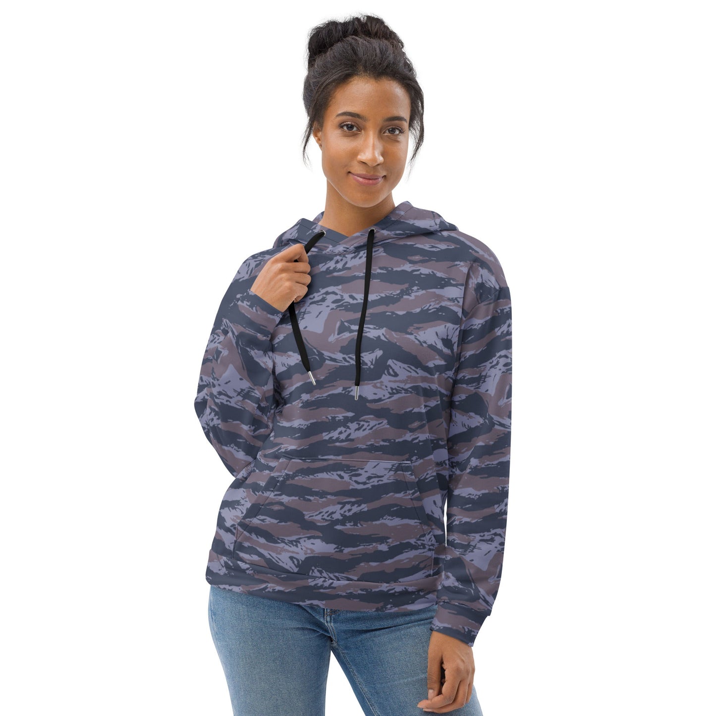 Serbian Tiger Stripe Police CAMO Unisex Hoodie