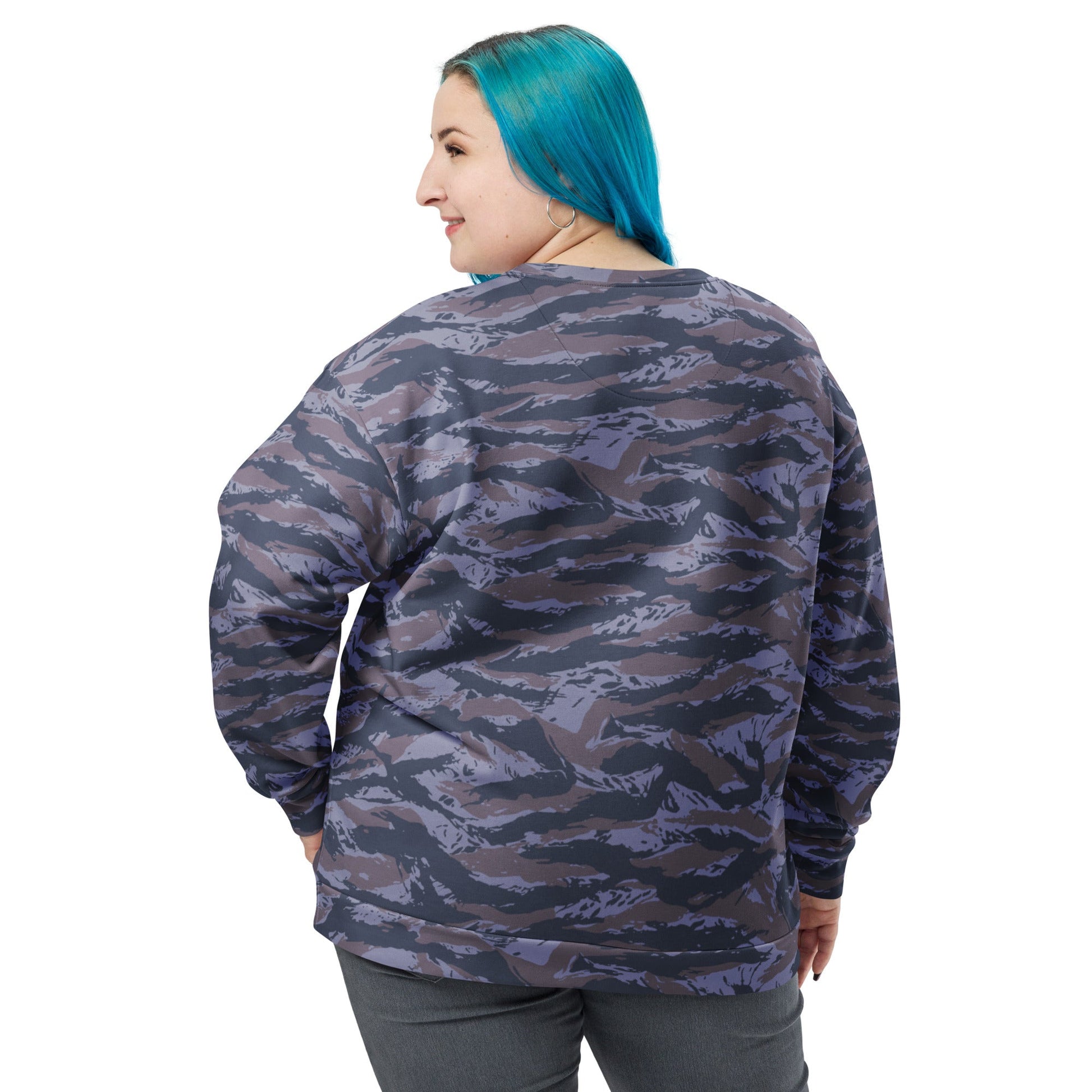 Serbian Tiger Stripe Police CAMO Unisex Sweatshirt