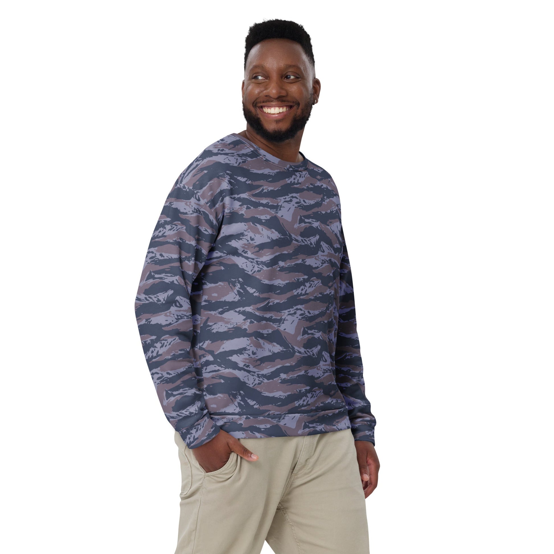 Serbian Tiger Stripe Police CAMO Unisex Sweatshirt