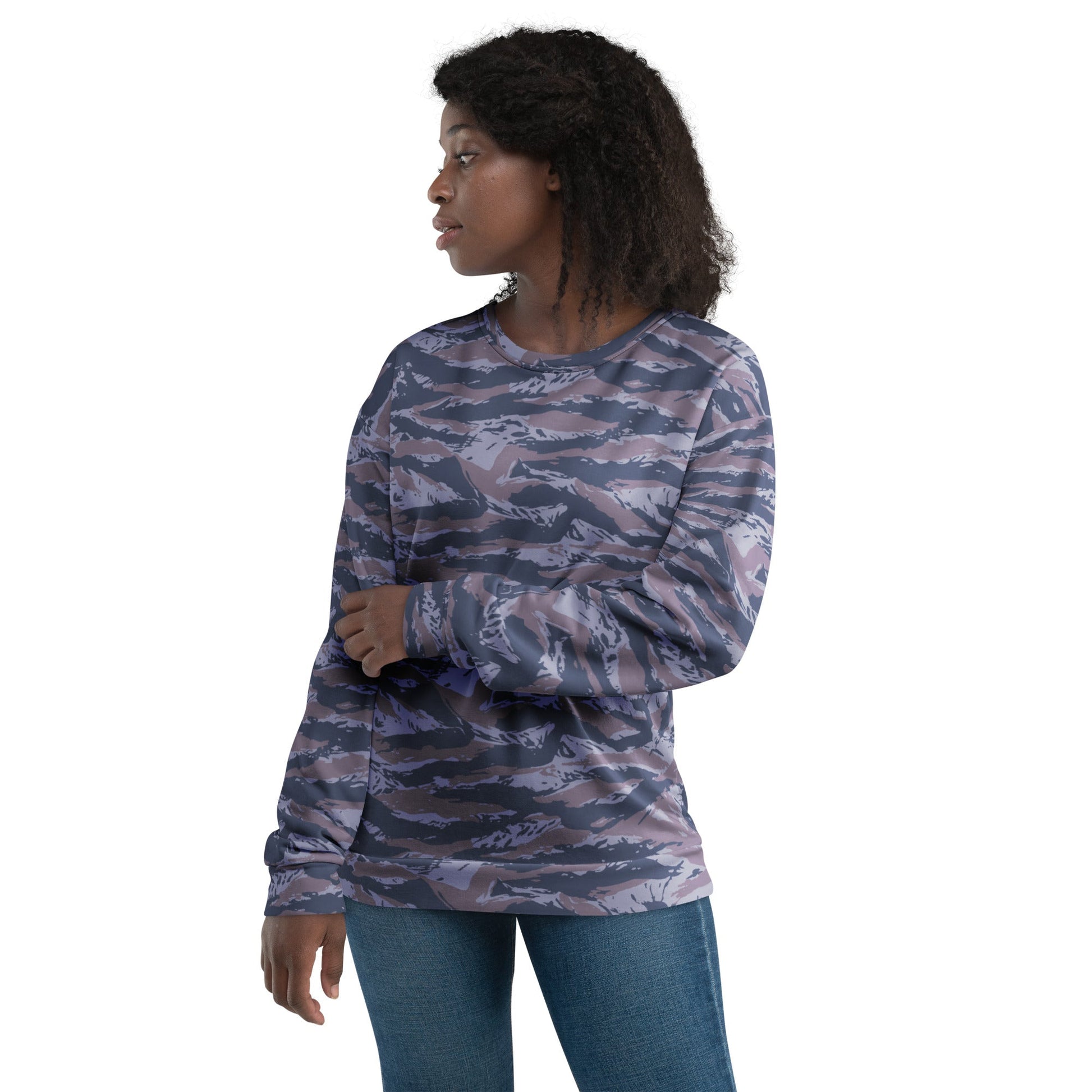 Serbian Tiger Stripe Police CAMO Unisex Sweatshirt