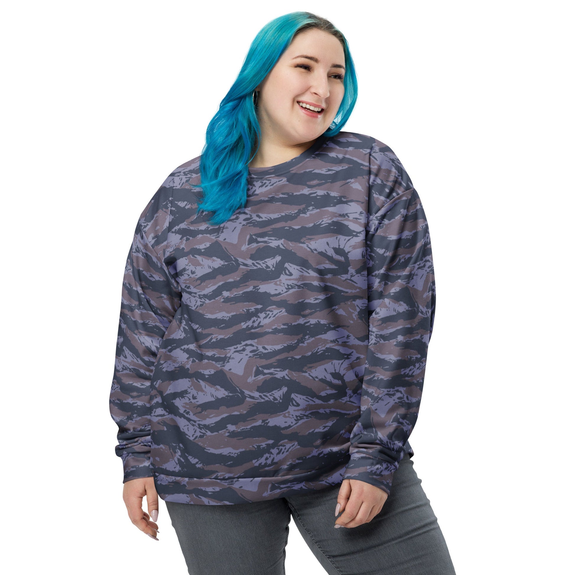 Serbian Tiger Stripe Police CAMO Unisex Sweatshirt