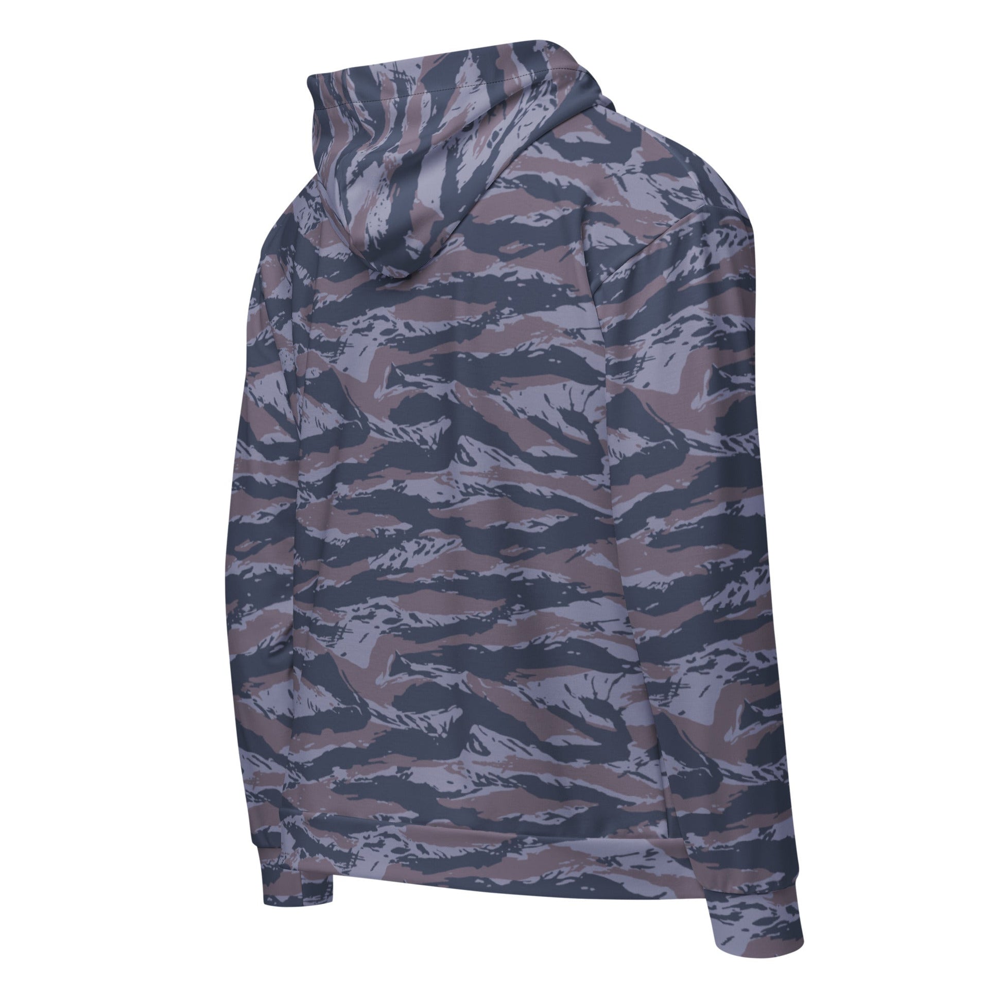 Serbian Tiger Stripe Police CAMO Unisex Zip Hoodie