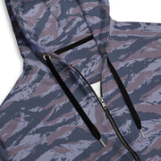 Tiger Stripe Balkan Blue CAMO Unisex Zip Hoodie