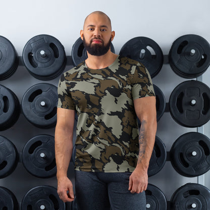 Shadow Timber CAMO Mens Athletic T-Shirt - XS