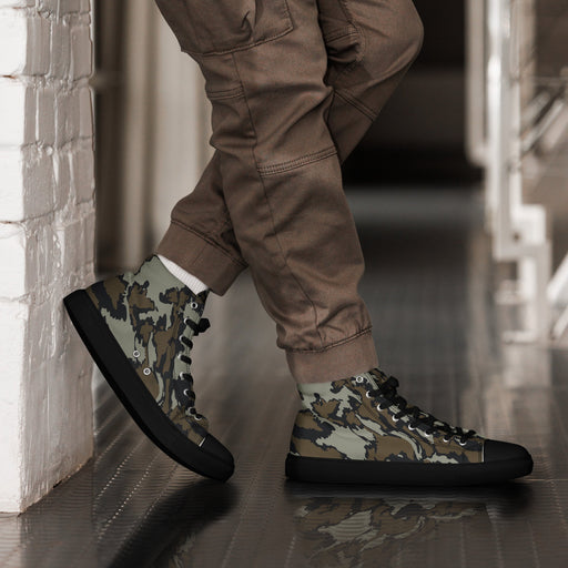 Shadow Timber CAMO Mens High-Top Canvas Shoes - 5