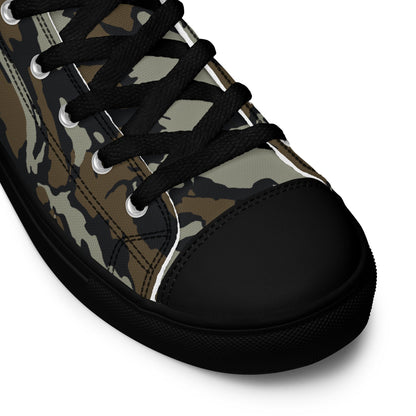 Shadow Timber CAMO Mens high top canvas shoes - High Top Canvas Shoes