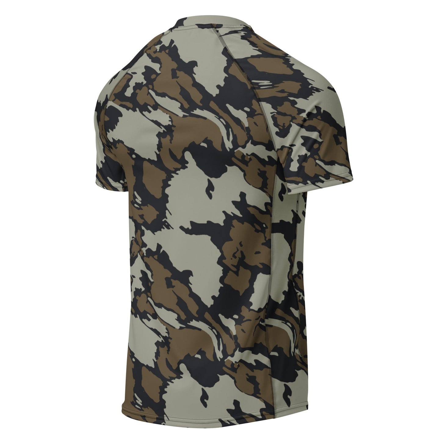 Shadow Timber CAMO Mens Short-Sleeve Rash Guard - Short-sleeve Guards