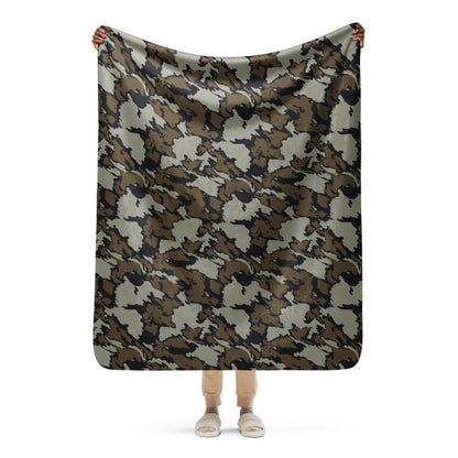 Shadow Timber CAMO Sherpa blanket - 50″×60″ - Blankets