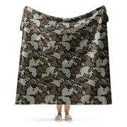 Shadow Timber CAMO Sherpa Blanket - 60″×80″