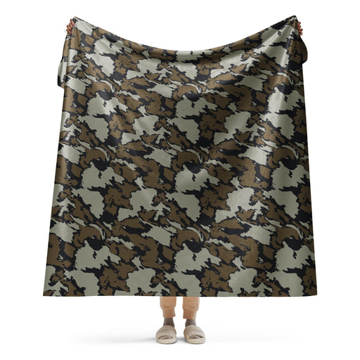 Shadow Timber CAMO Sherpa Blanket - 60″×80″