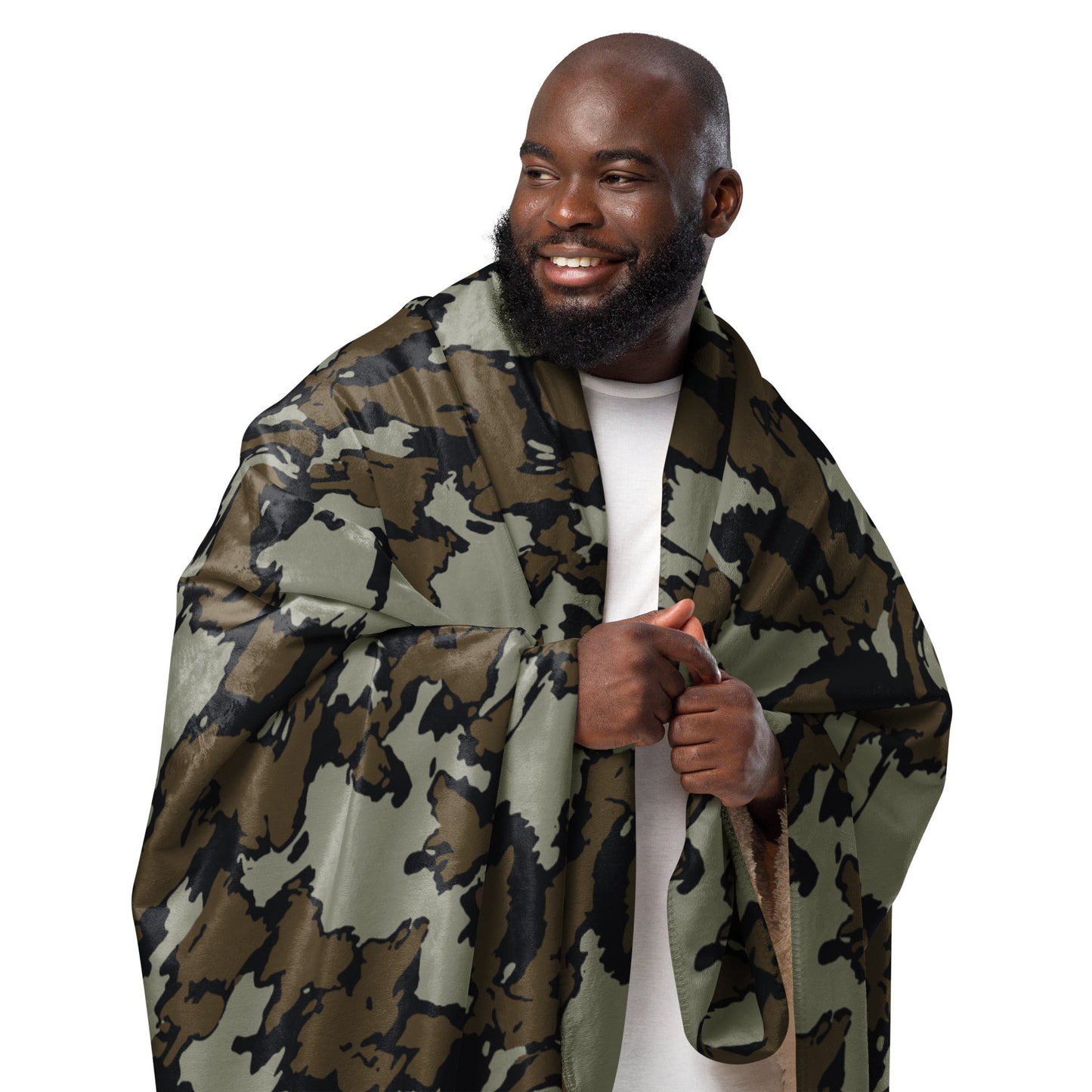 Shadow Timber CAMO Sherpa blanket - Blankets