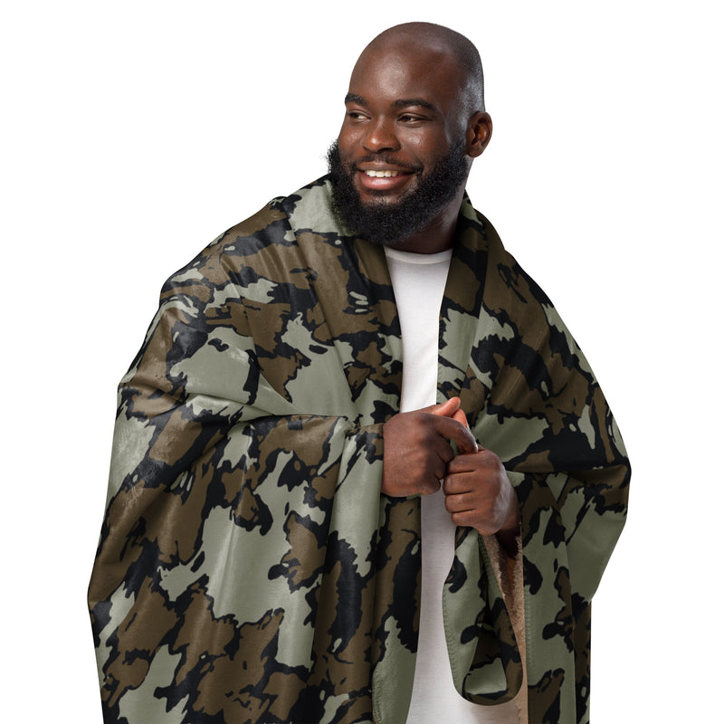 Shadow Timber CAMO Sherpa Blanket