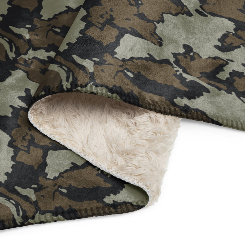 Shadow Timber CAMO Sherpa Blanket