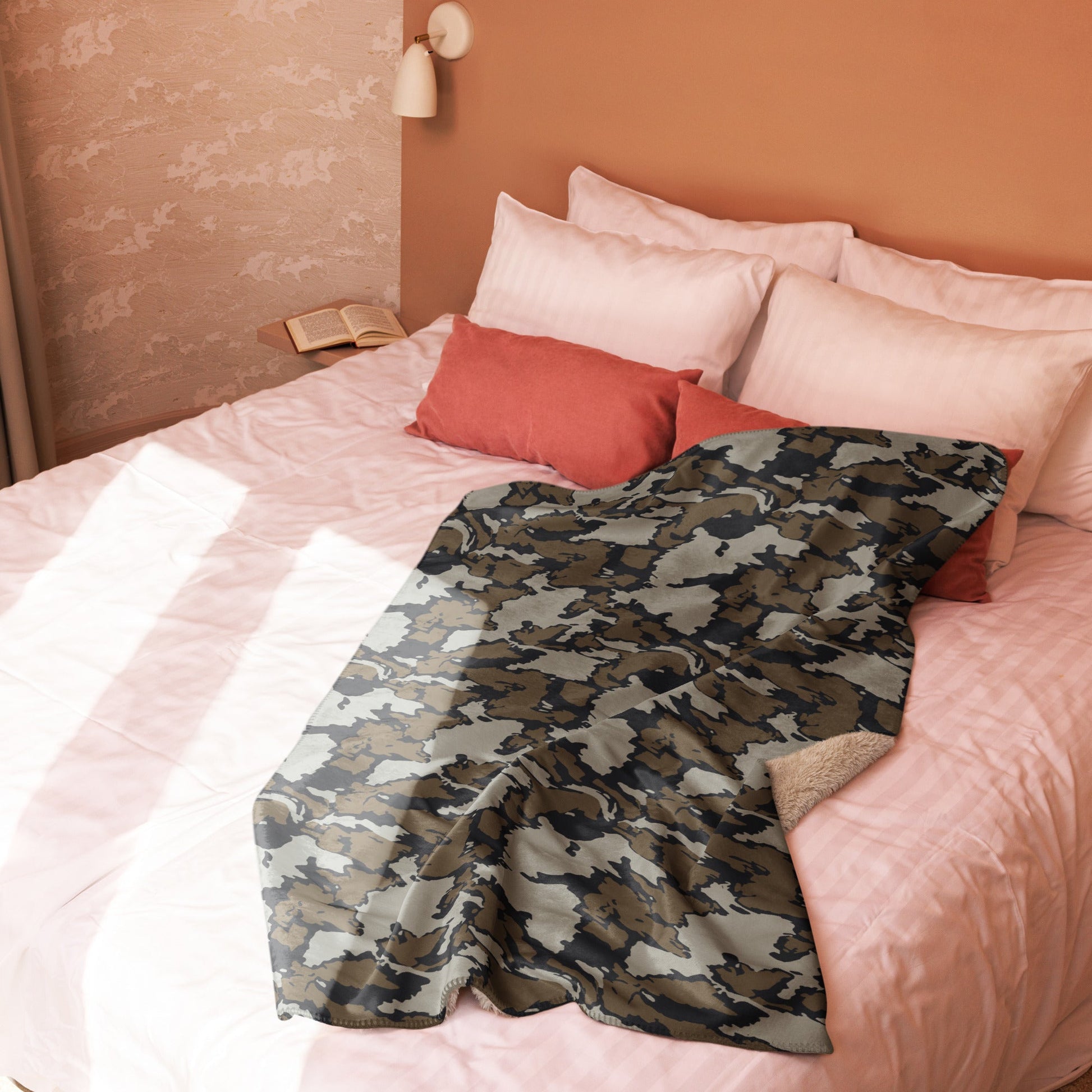 Shadow Timber CAMO Sherpa blanket - Blankets