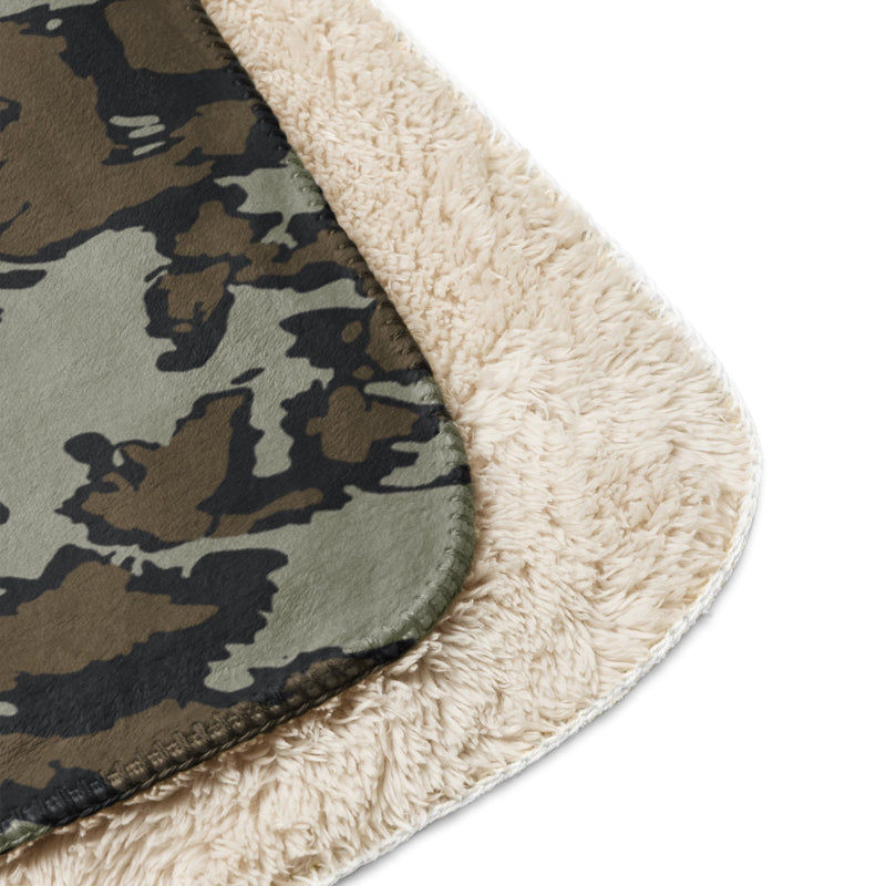 Shadow Timber CAMO Sherpa Blanket