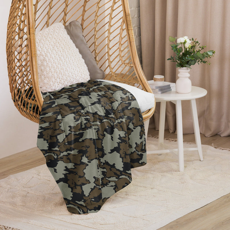 Shadow Timber CAMO Sherpa Blanket