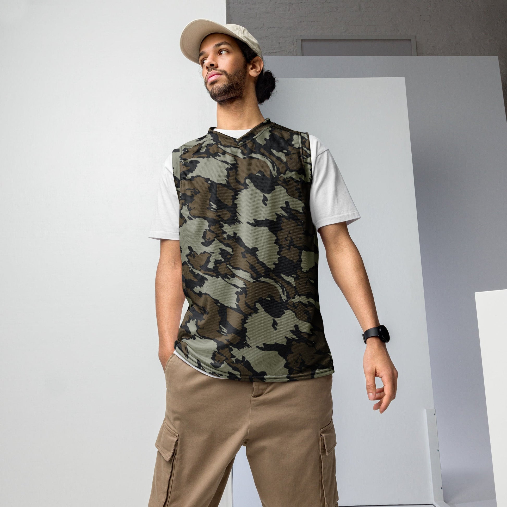 Shadow Timber CAMO unisex basketball jersey - 2XS - Basketball Jerseys