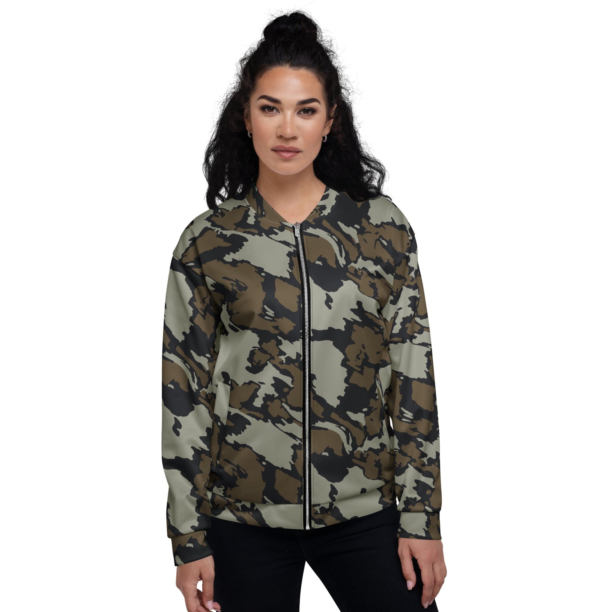 Shadow Timber CAMO Unisex Bomber Jacket