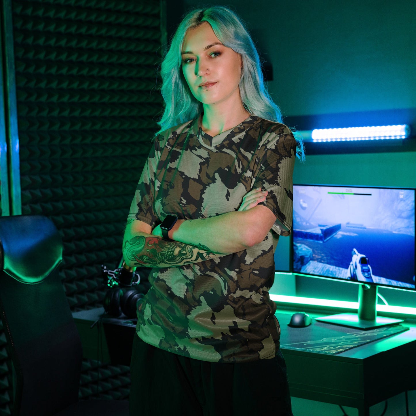 Shadow Timber CAMO unisex sports jersey - Sports Jerseys